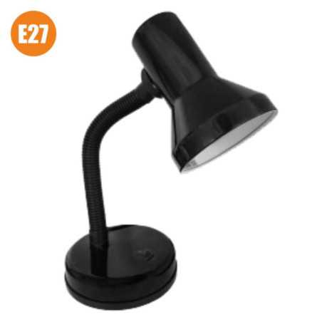 CANDEEIRO MESA E27 60W PRETO