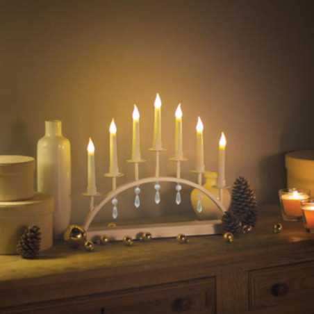CONJUNTO 7 VELAS LUZ LED