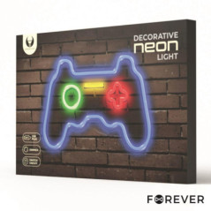 LUZ LED NEON EM FORMA DE COMANDO GAMING