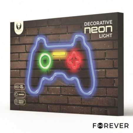 LUZ LED NEON EM FORMA DE COMANDO GAMING