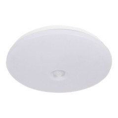 APLIQUE LED REDONDO 2XE27 2X60W C SENSOR MOVIMENTO PIR