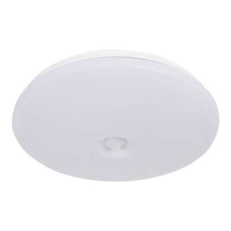 APLIQUE LED REDONDO 2XE27 2X60W C SENSOR MOVIMENTO PIR