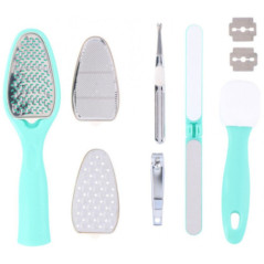CONJUNTO 8 ACESSÓRIOS P PEDICURE