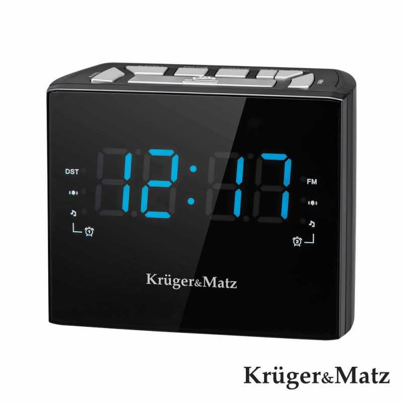 RELÓGIO DESPERTADOR FM DIGITAL KRUGER MATZ
