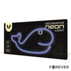 LUZ LED NEON EM FORMA DE BALEIA
