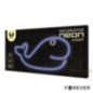 LUZ LED NEON EM FORMA DE BALEIA