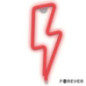 LUZ LED NEON EM FORMA DE RAIO