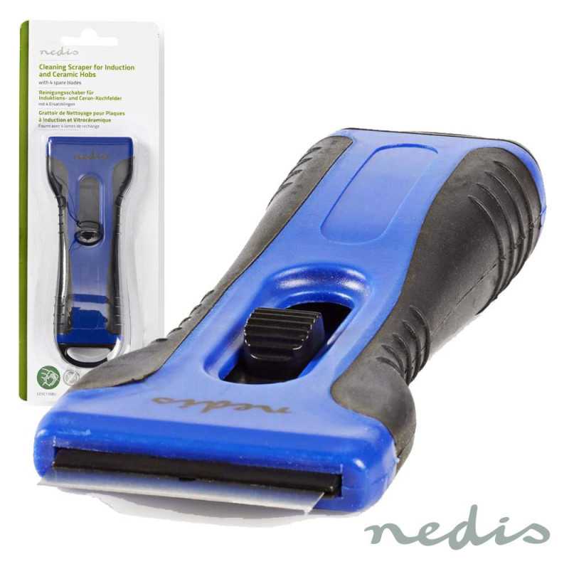 ESPÁTULA LIMPEZA P PLACAS INDUÇÃO VITROCERÂMICA NEDIS