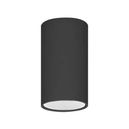CANDEEIRO TETOPAREDE REDONDO 50W 56MM PRETO ADVITI
