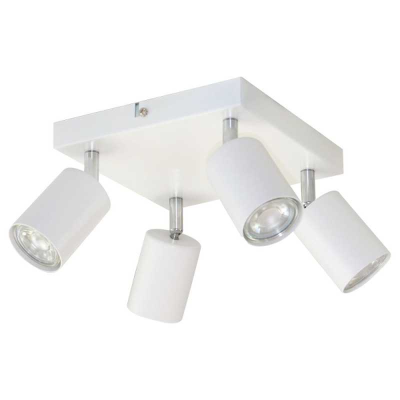 CANDEEIRO LED TETOPAREDE 4X50W 140MM BRANCO ADVITI