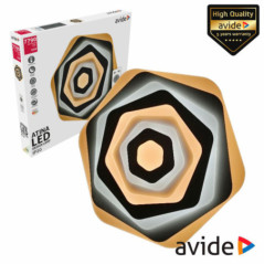 CANDEEIRO TETOPAREDE LED 85W 3000K4000K6400K AVIDE