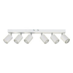 CANDEEIRO LED TETOPAREDE 6X50W IP20 BRANCO ADVITI