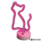 LUZ LED NEON EM FORMA DE GATO C BASE