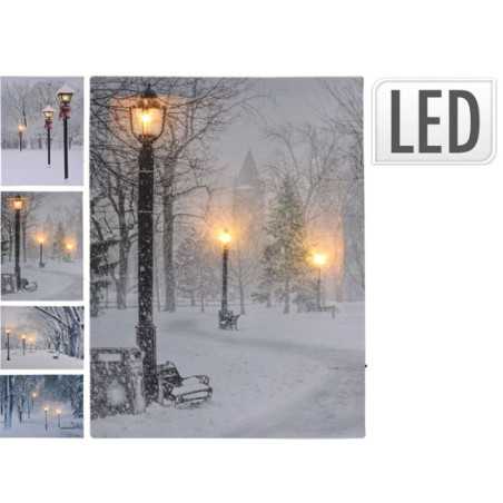 QUADRO C LED 40X30CM MODELOS SORTIDOS