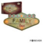 PLACA EM METAL DECORATIVO RETRO FOREVER