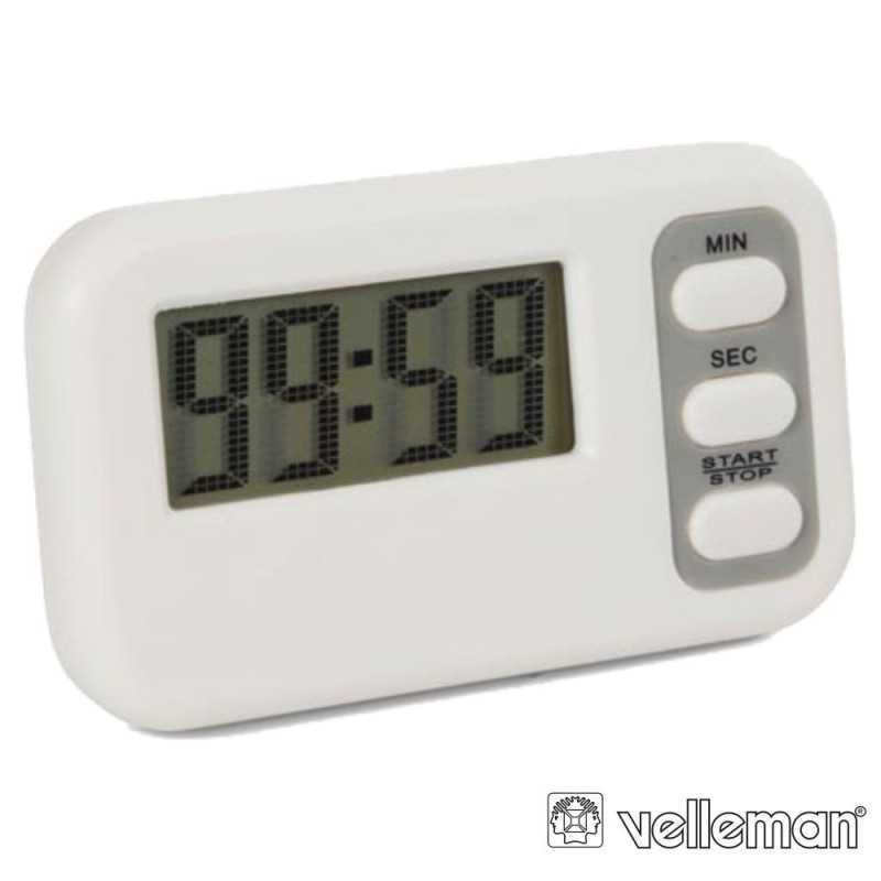 TEMPORIZADOR C CONTAGEM DECRESCENTE E ALARME VELLEMAN
