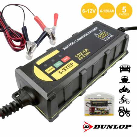 CARREGADOR DE BATERIAS 612V 4120A DUNLOP