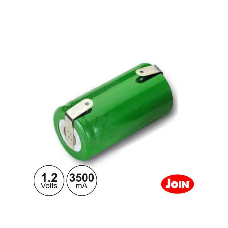BATERIA NIMH SC 12V 3500MA C PATILHAS JOIN