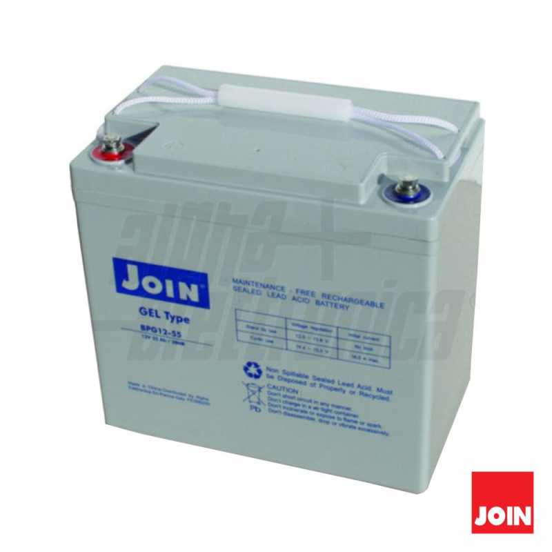 BATERIA CHUMBO GEL 12V 55A JOIN
