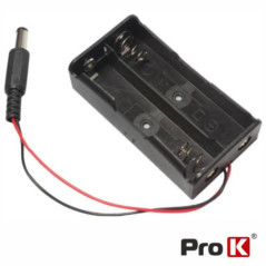 SUPORTE P 2 PILHAS 18650 PROK