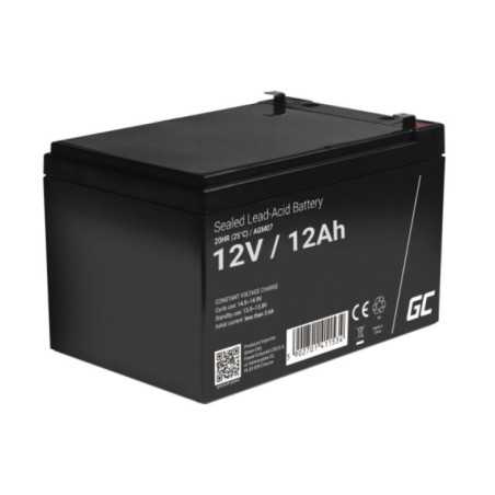 BATERIA CHUMBO GEL AGM 12V 12A GREEN CELL