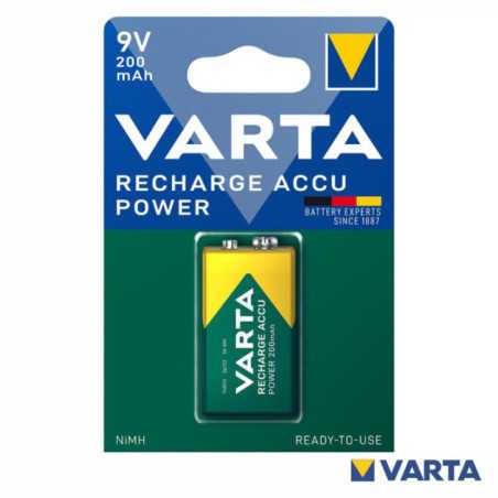BATERIA NIMH 6HR61 9V 200MA VARTA
