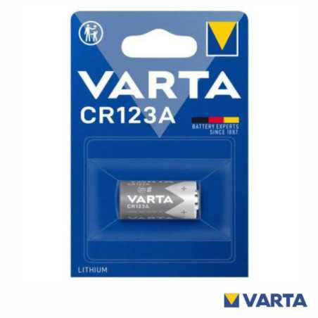 PILHA LITHIUM CR123A 3V BLISTER VARTA