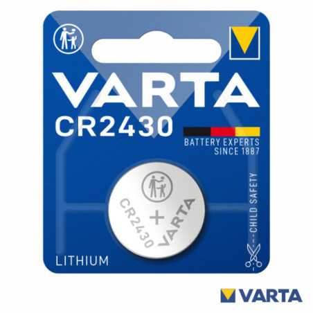 PILHA LITHIUM BOTÃO CR2430 3V BLISTER VARTA