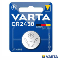 PILHA LITHIUM BOTÃO CR2450 3V BLISTER VARTA