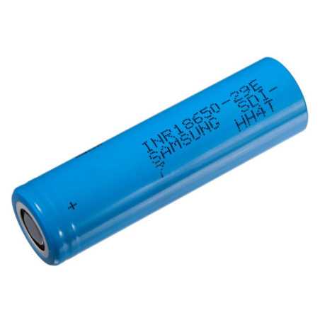 BATERIA LITHIUM 18650 37V 2900MA 29E6 RECARREGÁVEL SAMSUNG
