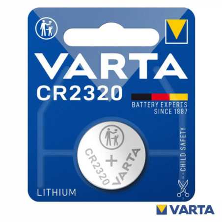 PILHA LITHIUM BOTÃO CR2320 3V BLISTER VARTA
