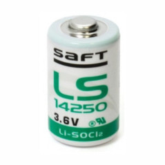 PILHA LÍTIO 14250 36V 1200MAH SAFT