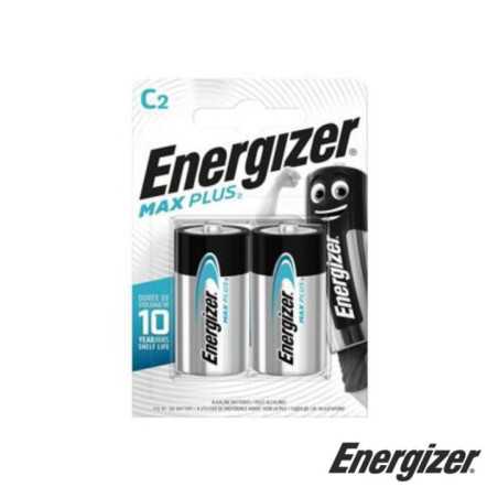 PILHA ALCALINA LR14C 15V 2X BLISTER MAX PLUS ENERGIZER
