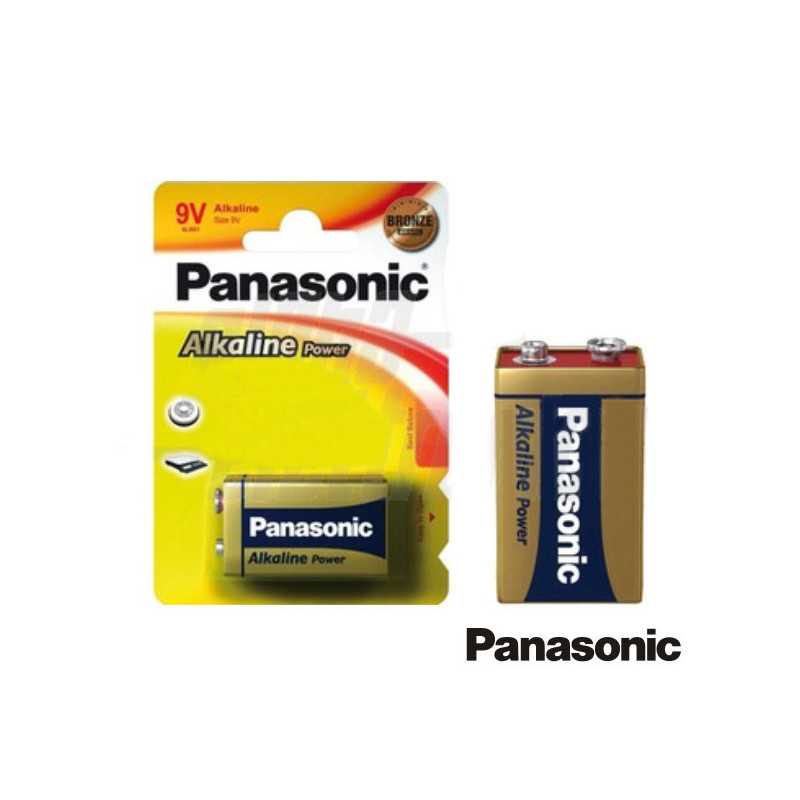 PILHA ALCALINA 9V6LR61 BLISTER PANASONIC