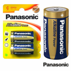 PILHA ALCALINA LR14C 15V 2X BLISTER PANASONIC