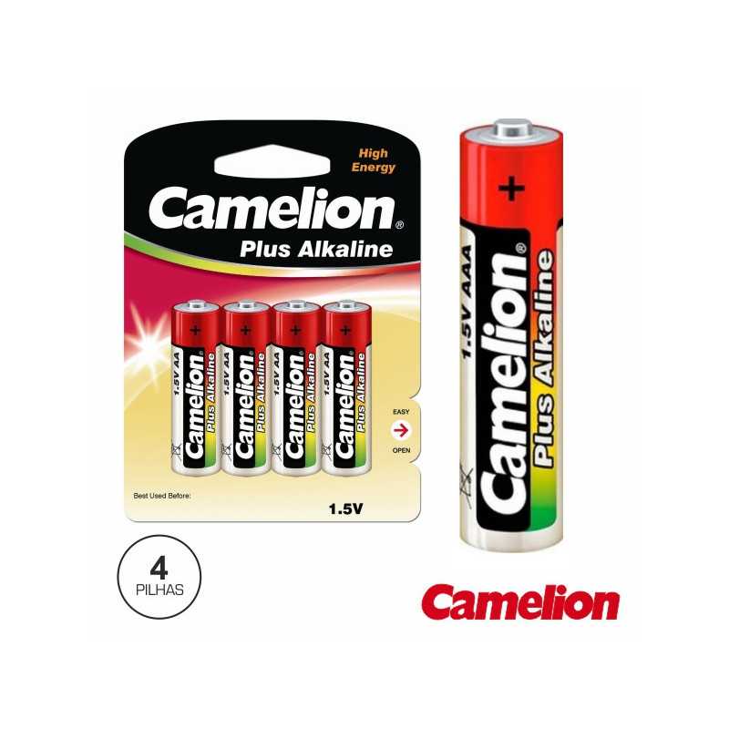 PILHA ALCALINA LR03AAA 15V 4X BLISTER CAMELION
