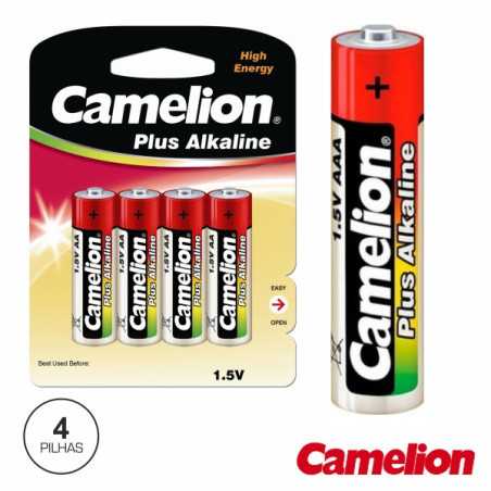 PILHA ALCALINA LR03AAA 15V 4X BLISTER CAMELION