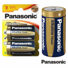PILHA ALCALINA LR20D 15V 2X BLISTER PANASONIC