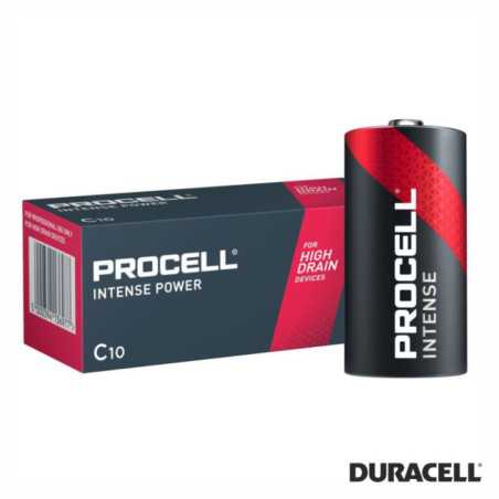 PILHA ALCALINA LR14C 15V MX1400 10X INTENSE POWER PROCELL