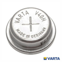 PILHA BOTÃO RECARREGÁVEL NIMH V40H 12V 40MAH VARTA