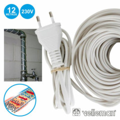 CABO DE AQUECIMENTO ANTICONGELAMENTO P TUBOS 230V 12M