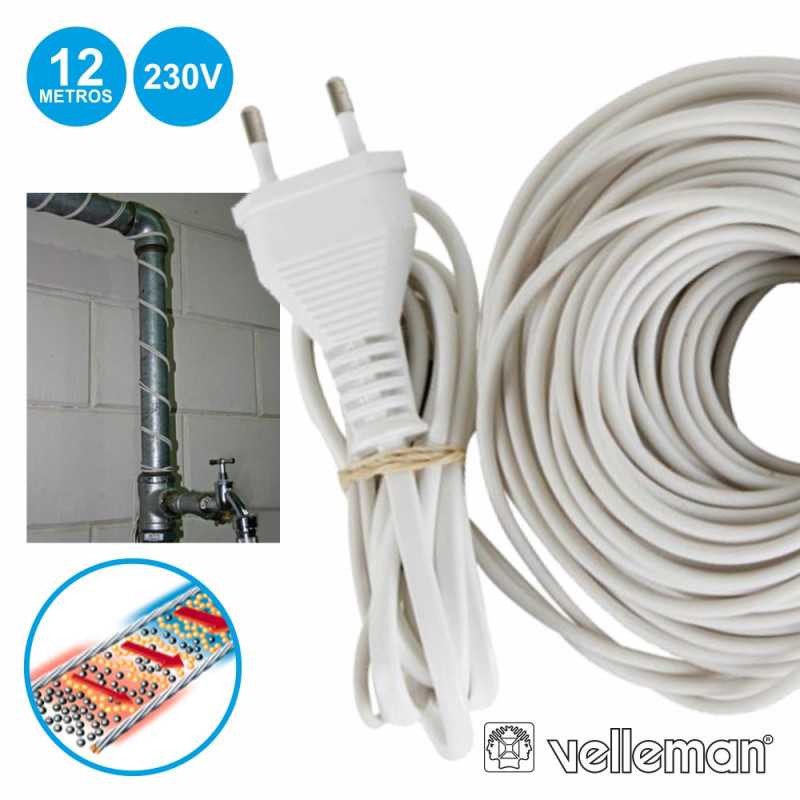 CABO DE AQUECIMENTO ANTICONGELAMENTO P TUBOS 230V 12M