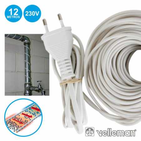 CABO DE AQUECIMENTO ANTICONGELAMENTO P TUBOS 230V 12M