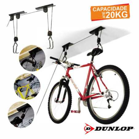 SUPORTE BICICLETA P TETO DUNLOP