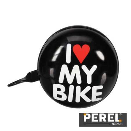 CAMPAINHA P BICICLETA I LOVE MY BIKE 8 CM PEREL