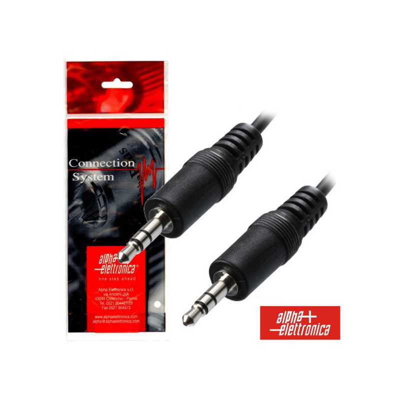 CABO JACK 35MM MACHO JACK 35MM MACHO 3M ST POLYBAG