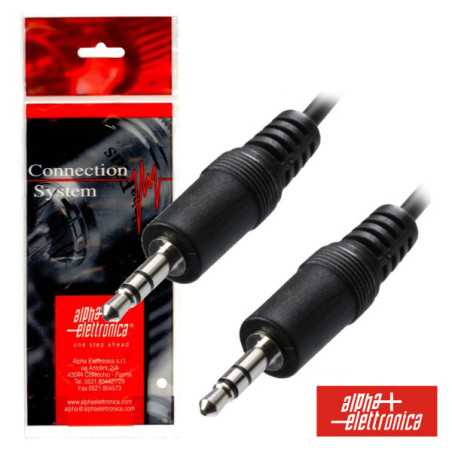 CABO JACK 35MM MACHO JACK 35MM MACHO 3M ST POLYBAG