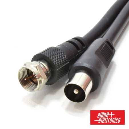 CABO F MACHO COAXIAL 95MM MACHO 5M ALPHA
