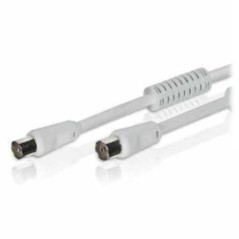 CABO COAXIAL MACHOFÊMEA BRANCO 15M DOURADA FILTRO