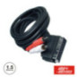 CABO SCART MACHO VÍDEO 2 RCA MACHO 15M